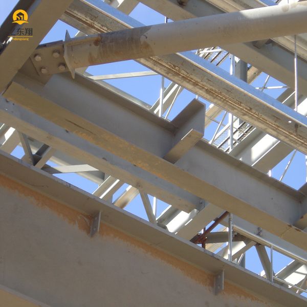 Custom Steel Structure Workshop with Glass Wool Panels