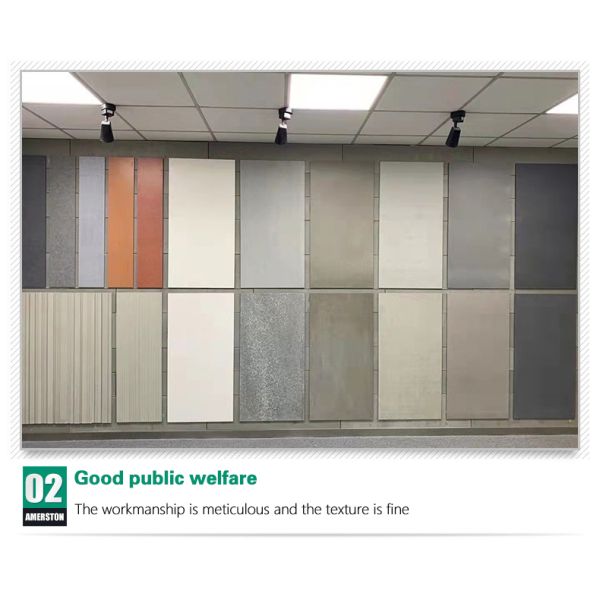 Waterproof Reinforced Fiber Board with Good and Polished Surface Calcium Silicate