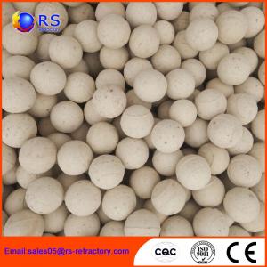China High Strength  Refractory Products Refractory Ball Chemical Stability For Cermaic Plant on sale
