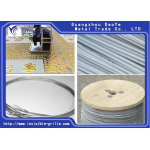 304 Stainless Steel Wire Openable Invisible Grille Provide Unblocked View