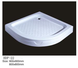 Quality Acrylic shower tray, shower basin,acrylic shower base HDP-22 900X900,800X800, for sale