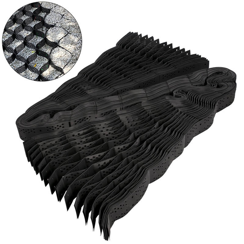 3D Cellular Confinement System HDPE Erosion Control Geocell Loess Collapsible Slope Protection Road Construction