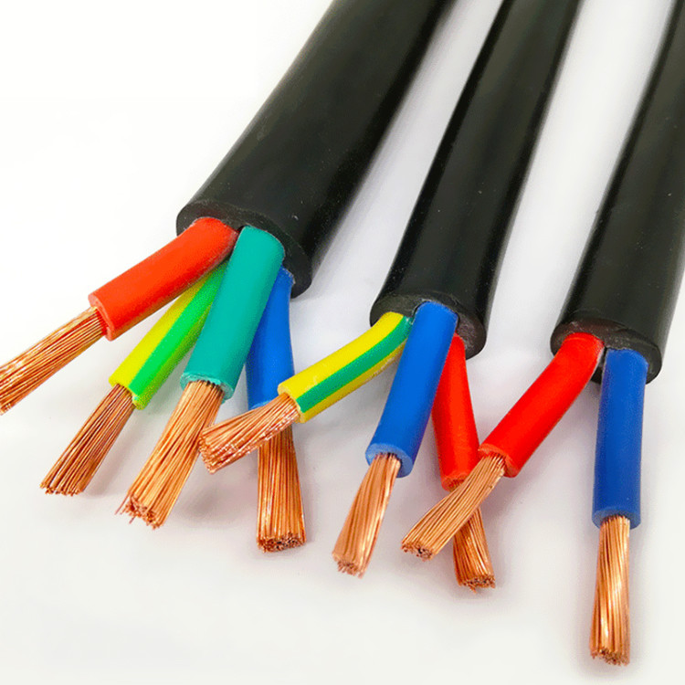 Buy cheap Black 0.5mm 2 Core 500V HV Power Cable PVC Insulated For Construction from wholesalers