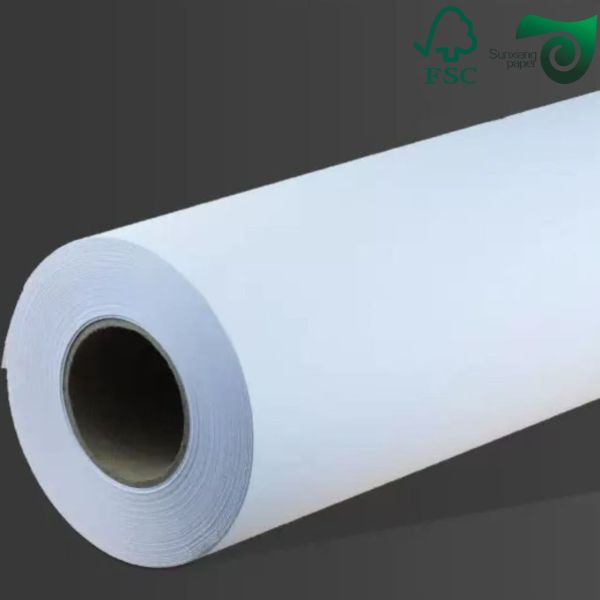 45gr 48gr Plotter Paper For Garment Cutting Patterns 2" Core Available In 72" 86"