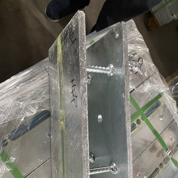 Stainless Steel Embedded Parts Prefabricated Building Architectural Hardware