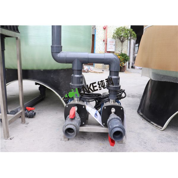 Frp 5tph Industrial Water Purification Equipment For Food Factory