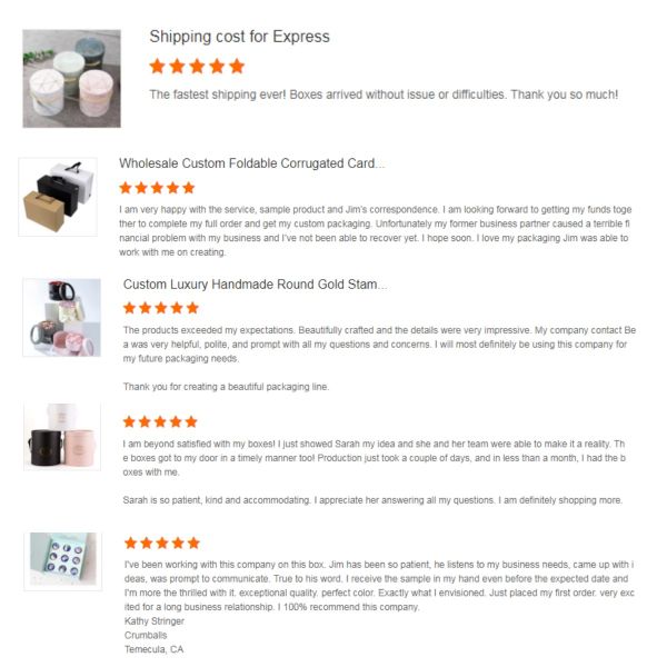 PVC ET Material Transparent Plastic Printed PVC Box Display Packaging Folding Clear Plastic Display Boxes