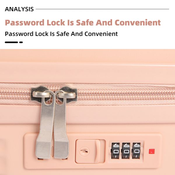 Multifunctional fashionable travel suitcase good quality convenient travel 26 inches aluminum suitcase