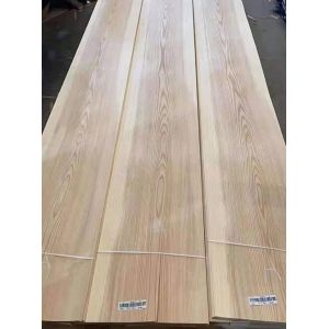 Quality ODM Engineered White Ash Wood Veneer 120mm Width Plain Sliced for sale