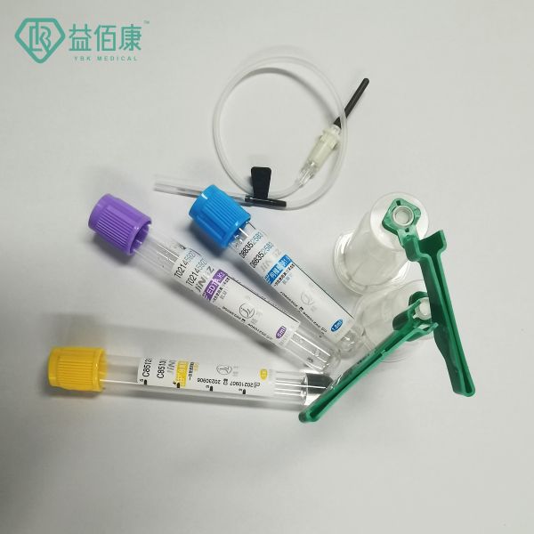 25 Gauge Blood Collection Butterfly Needle 2-10ml With Safety Holder