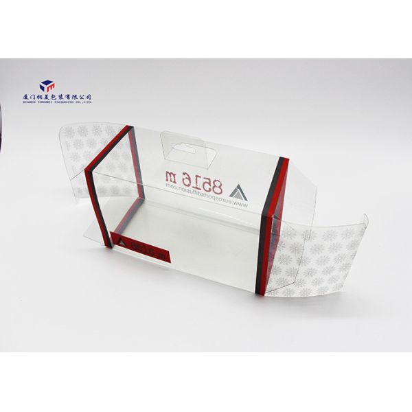 0.3mm Thickness Clear PVC Packaging Boxes Highly Durable For Packing Ski Glasses