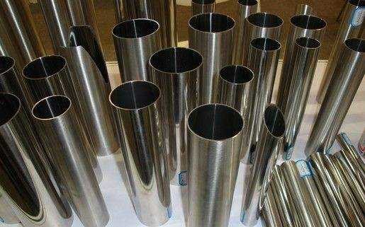 430 Stainless Steel Welded Pipe , SS Polished Pipe 0.2-10.0mm Wall Thickness