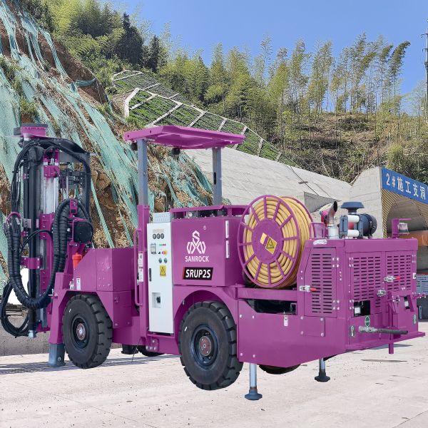 Jumbo Mining Drill Rig Underground Tunneling Hydraulic Blast Hole Drilling Rig Machine