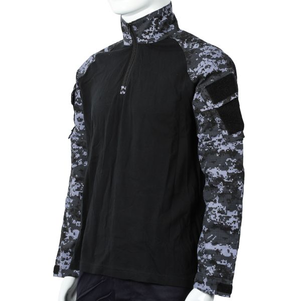 Polo Midnight Frog Combat Shirt Digital Camouflage Cotton Polyester Antimicrobia