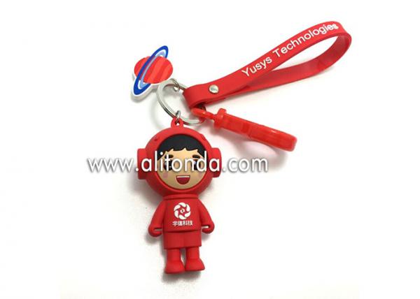 Buy Factory Custom made best home decoration gift polyresin resin keychains function action figure at wholesale prices