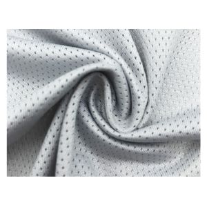 China Sportswear Dri Fit Material, 100% Polyester Mesh Football Jersey Polyester Spandex Fabric on sale