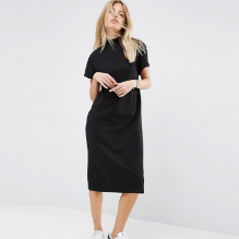 Fashion Women Summer Cotton T-shirt Dress