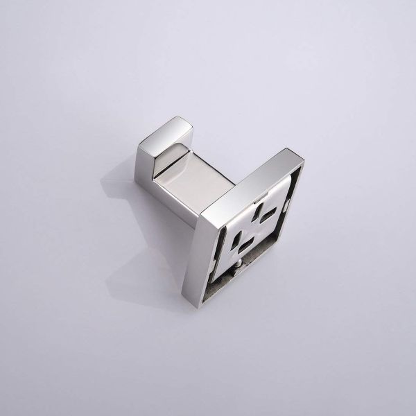 Bathroom Accessories Wall Mounted SUS304 Chrome Stainless Steel Towel/Robe rack