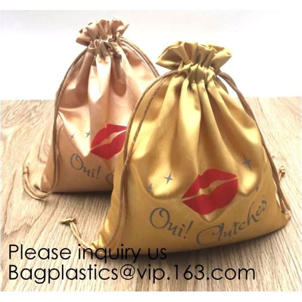 High Quality Gift Small Bag,Gift Shopping Bag,Super Soft White Black Rose Gold Silk Drawstring Bag,Graograin Satin Pouch