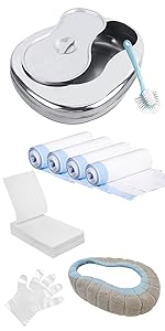 Bedpan with Liners