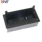 guangzhou factory combination 3 pin desk data and power plug socket
