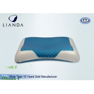 Quality High Density Viscoelastic Cooling Gel Pillow Summer Ice Aqua , Memory Foam Pillow for sale