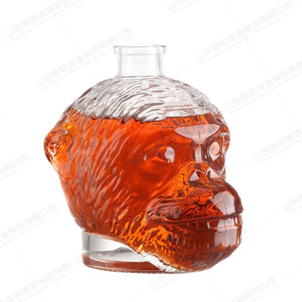 Clear Glass Bottle for Drinks Glass Oil Bottles Glass Wine Bottles