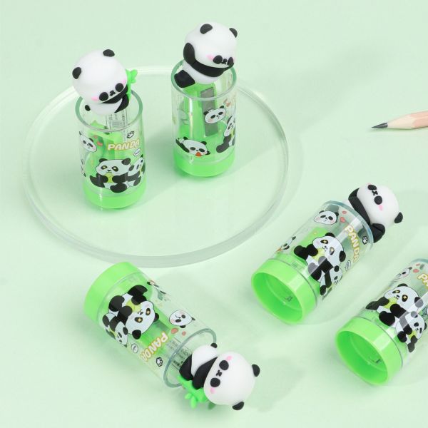 Cute Manual Pencil Sharpener Silicone Stationery For Kids School Home Office Classroom