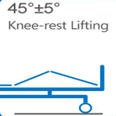 2150MM 250KGS Five Functions Electric Hospital Bed For Patients ICU Use