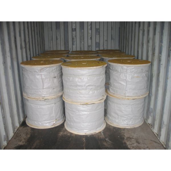 0.8mm-4.9mm Construction IEC 888 Zinc-Coated Steel Wire Strand Conductors