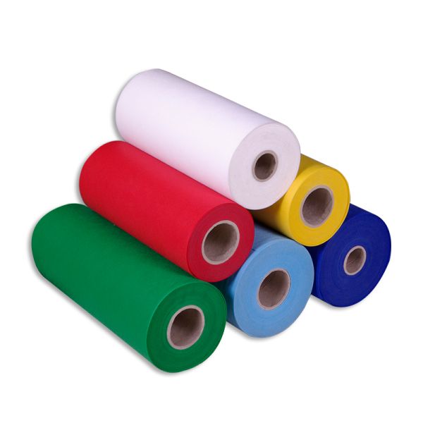 Colored Pp Spunbond Nonwoven Fabric for Bag Making 70gram Width 160cm