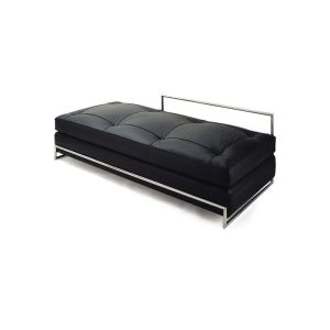 Quality Leather Detachable Modern Classic Sofa Eileen Gray Daybed Tubular Frame for sale