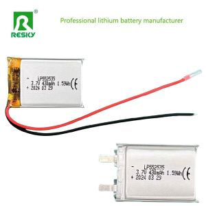 Customized Lipo Battery Cells 552535 3.7V 430mAh 400mAh Power