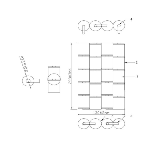 24V 9Ah Rechargeable Ni-MH Battery Pack D9000 9000mAh