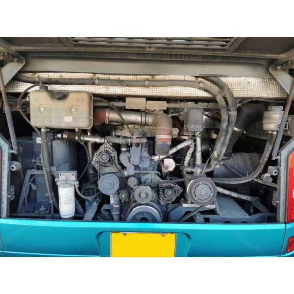 August 2019 Second Hand Luxury Bus 19 Seats ISO Certified