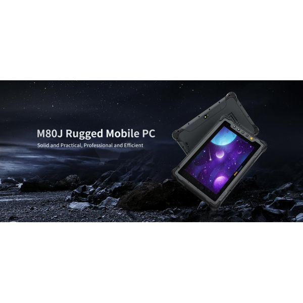 Industrial Rugged Tablets M80J 8 Inch With Win 10 Waterproof GPS WIFI Camera NFC IP65