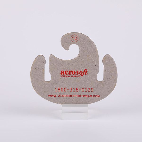 Custom Eco-Friendly Cardboard Flip Flop Hangers | Sustainable Footwear Storage