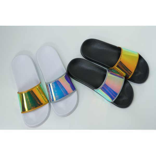 PVC Ladies PVC Sandals Women Slippers Flat Ladies Shoes Women's Sandals Tiano