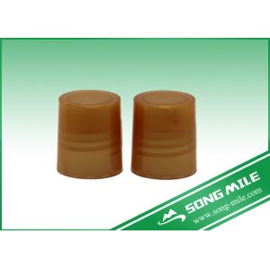Quality 24mm PP Brown Popular Screw Cover for Cosmetic Bottle for sale