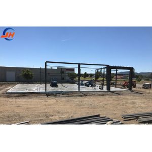 Fabricated Hall Construction Steel Structure With Aluminum Alloy Window Welding