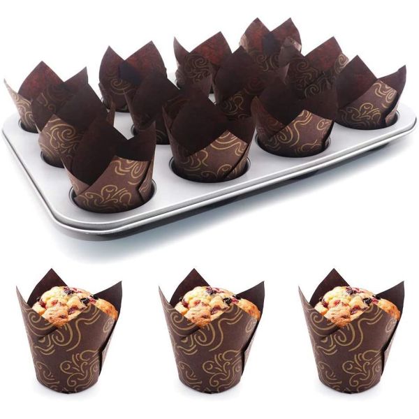 Rk Bakeware China Tulip Paper Cupcake Liners Paper Baking Cups Paper Muffin Liner Paper Cupcake Wrappers