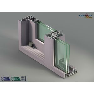 Quality Thermal Break Extrusion Aluminum Profiles Mill Finished Surface for sale