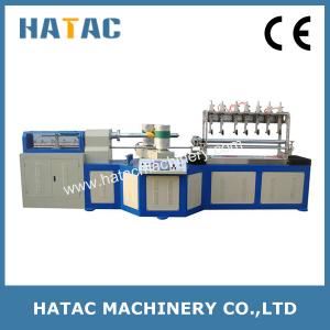 China 30m/min Multi-blade Paper Core Cutting Machine,Paper Straw Making Machine,Paper Straw Cutting Machine on sale