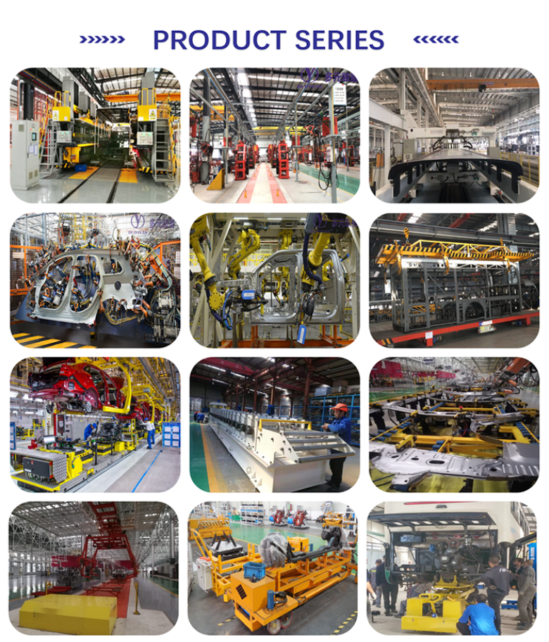 SKD CKD Bus Assembly Line Customized Frequency For Bus Production Plant
