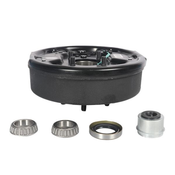 1/2 Inch Stud 10 Inch Trailer Brake Drum 5 Lug Boat Trailer Hub Assembly
