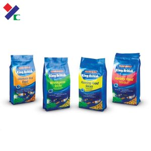 Quality YC Biodegradable Aluminium Foil Laminated Pouches , Craft Paper Coffee Bags for sale