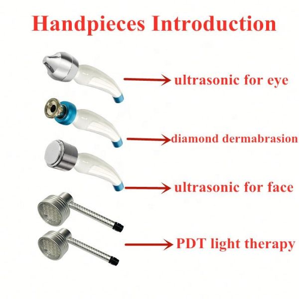 13 In 1 Skin Care Water Oxygen Jet Facial Machine With RF BIO Ultrasonic Head