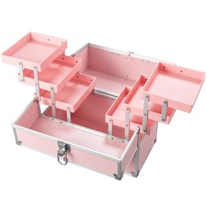 Professional aluminum makeup beauty case