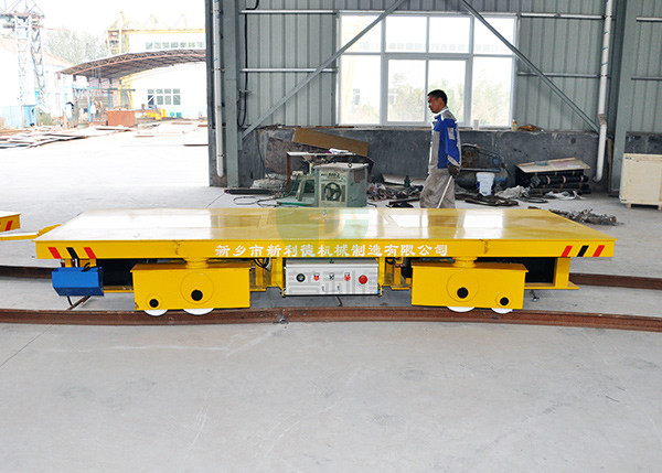 Heavy Load Explosion Proof Battery Powered Carts Running On Curved Rail