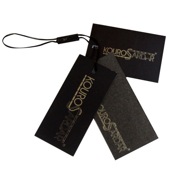 Embossed 800gsm Paper Clothing Hang Tags For Juewlery / Sports Tools